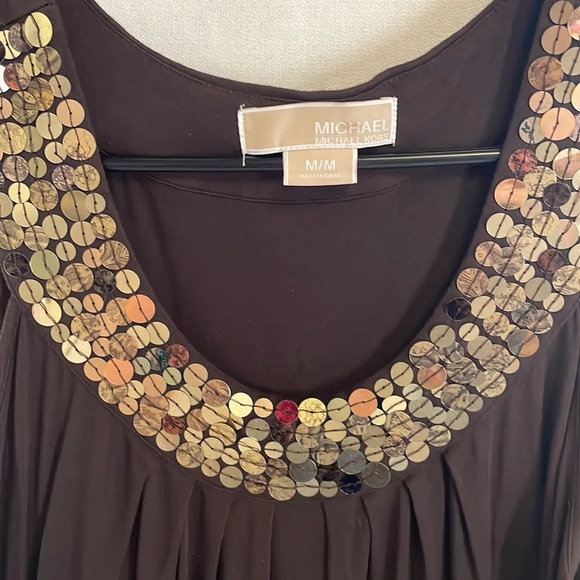 Micheal Kors Sleeveless Embellished Tank Top - Picture 2 of 4